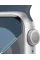 Apple Watch Series 9 41mm GPS Silver Aluminum Case with Storm Blue Sport Band (M/L)